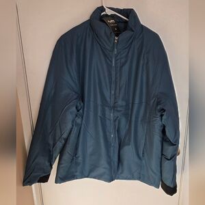 Mack Russo Hybrid Jacket Mens XL Teal Gorpcore Preppy Academia Outdoors Y2K